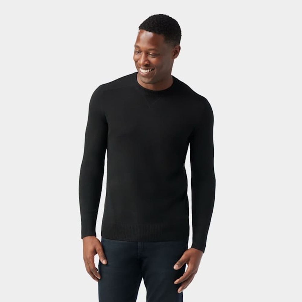 Smartwool Sparwood Crew neck Sweater Size L black